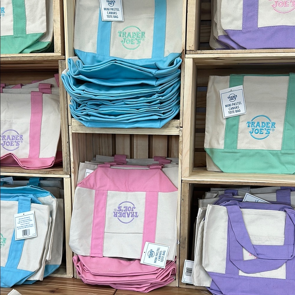 Trader Joe's Canvas Tote Bags